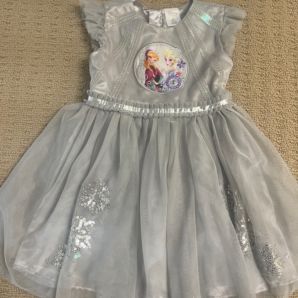 Gently used Frozen holiday dress
